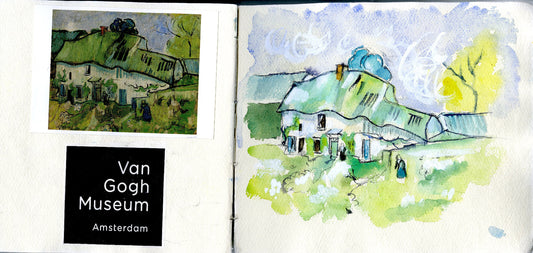 Sketchbook Diary: Amsterdam, 2018